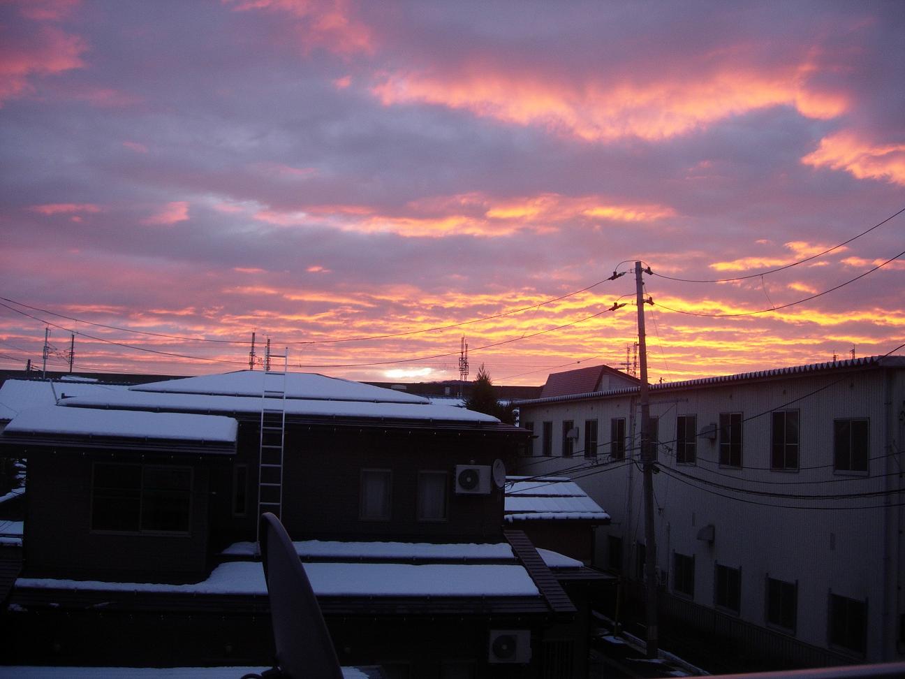 朝ぼらけ